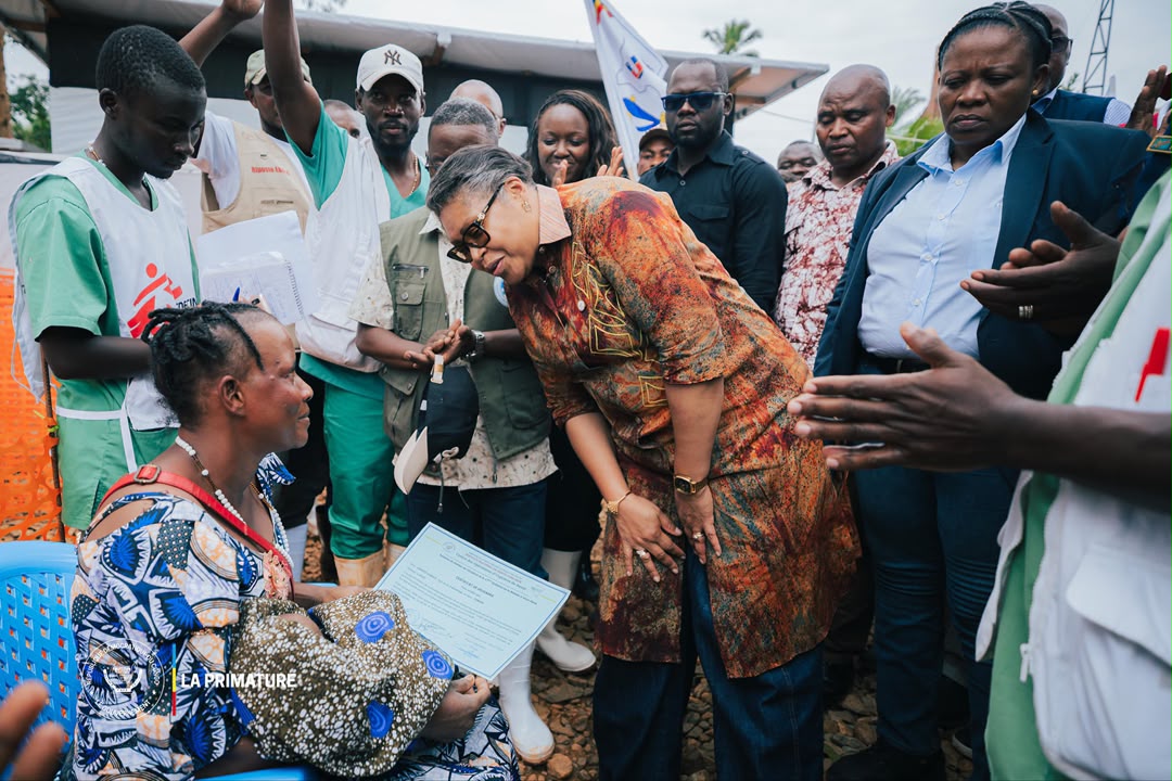 RDC – Riposte contre Ebola : le Gouvernement accélère le renforcement des capacités en Ituri après la visite de Judith Suminwa